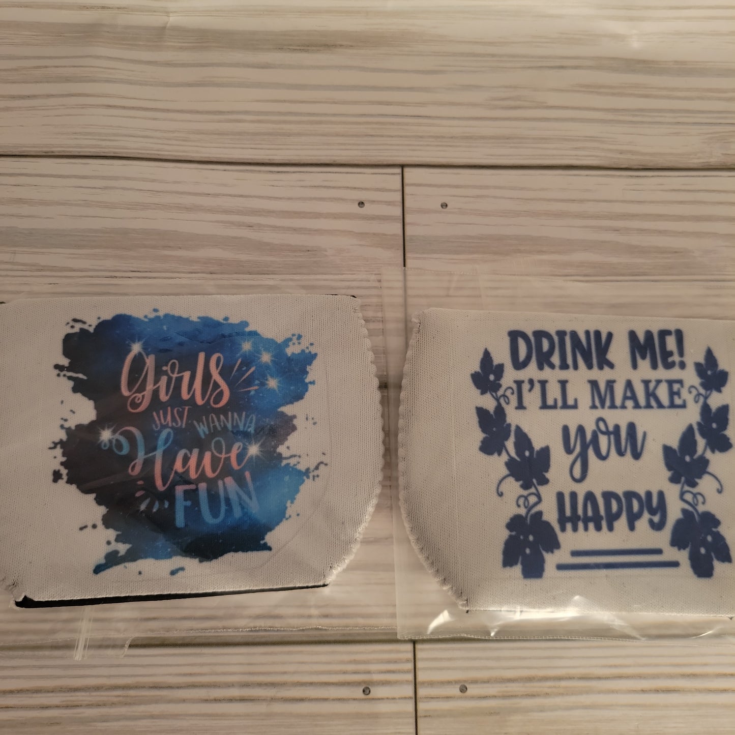 Wine glass koozie