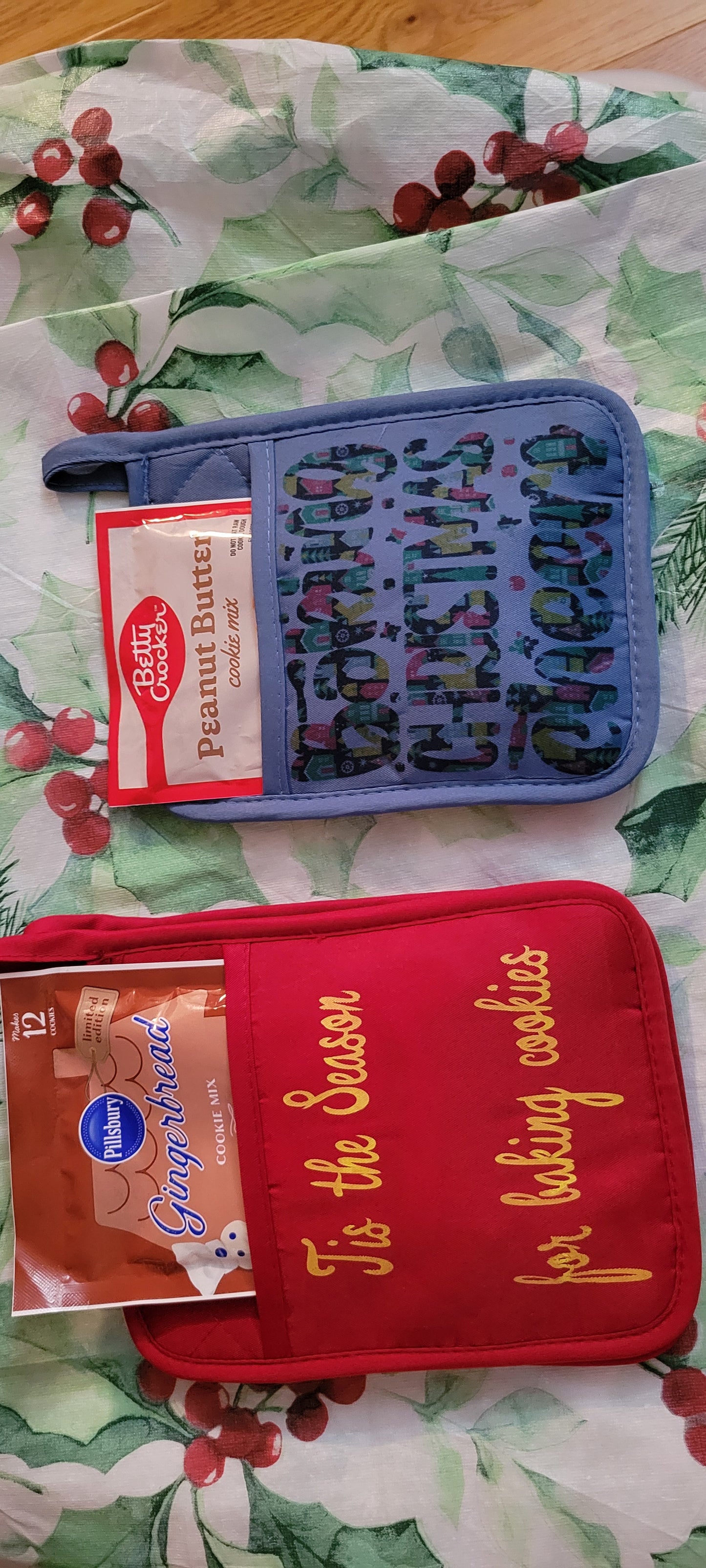 Christmas Baking mitt