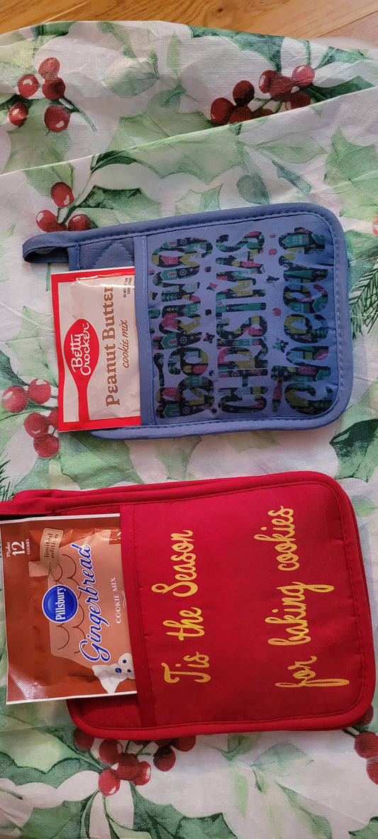 Christmas Baking mitt