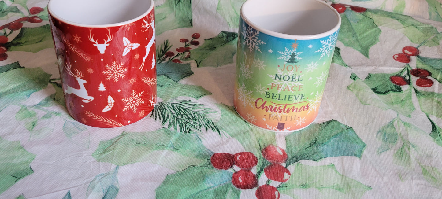 Christmas mugs