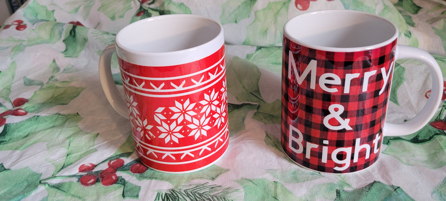 Christmas mugs