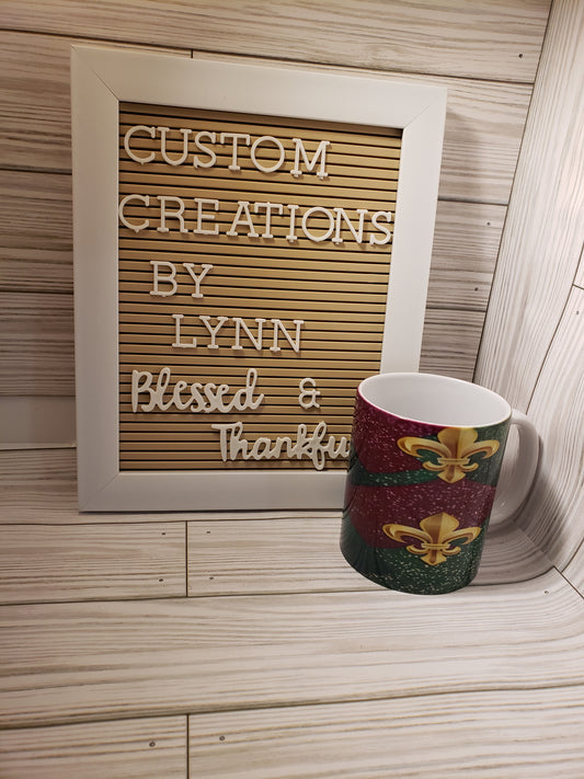 Mardi Gras mugs