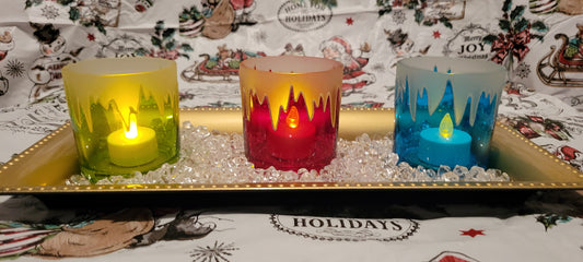 Candle center/mantel holder