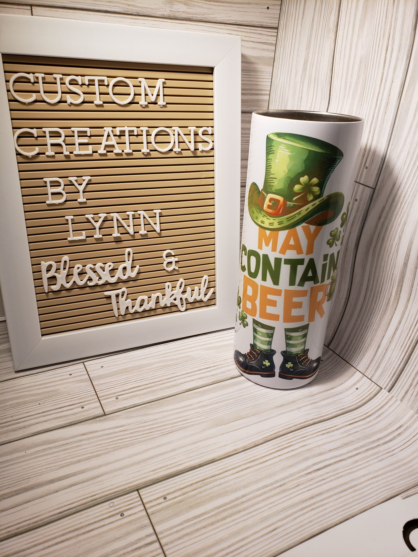St Patrick's day tumblers