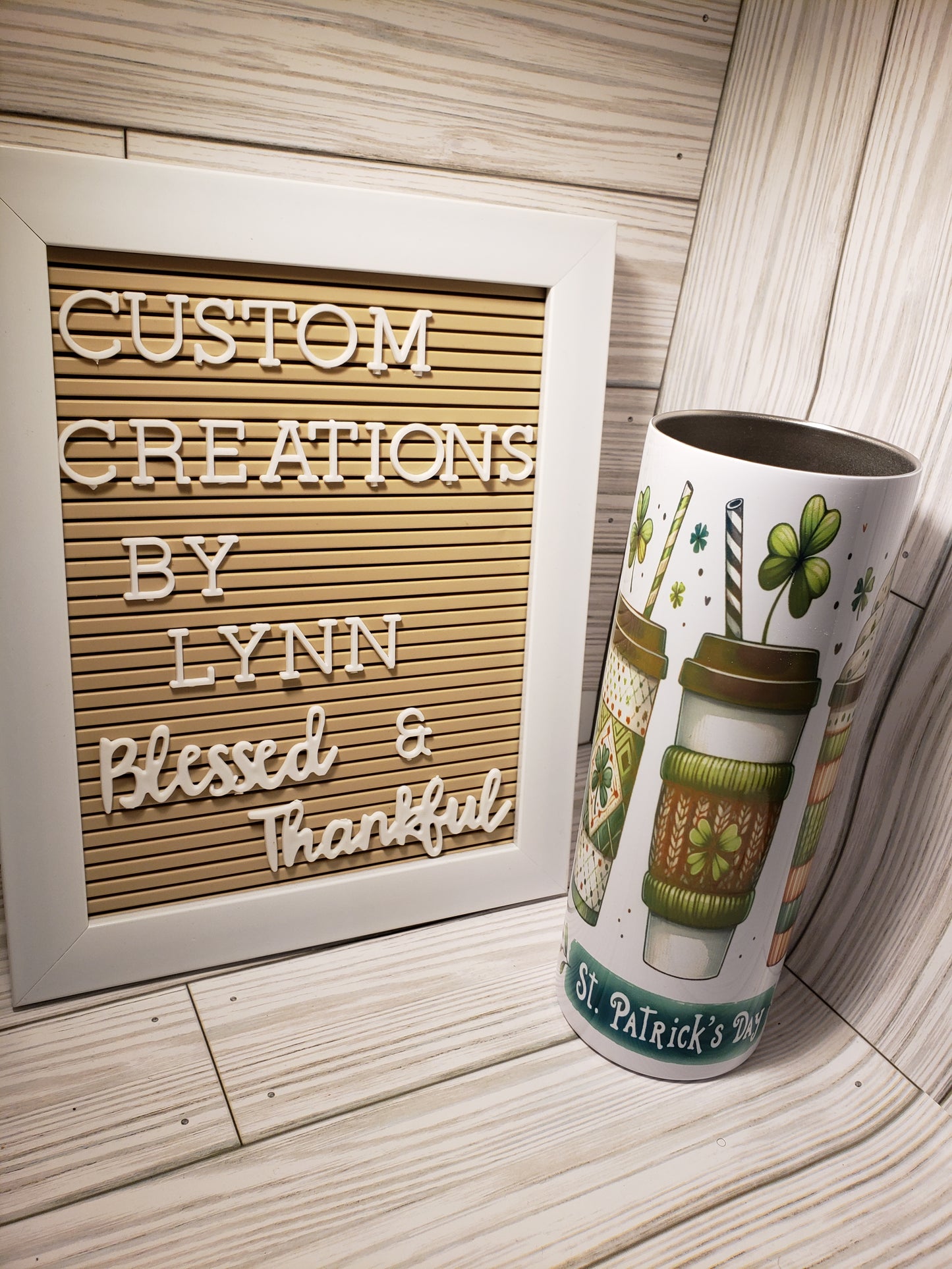 St Patrick's day tumblers
