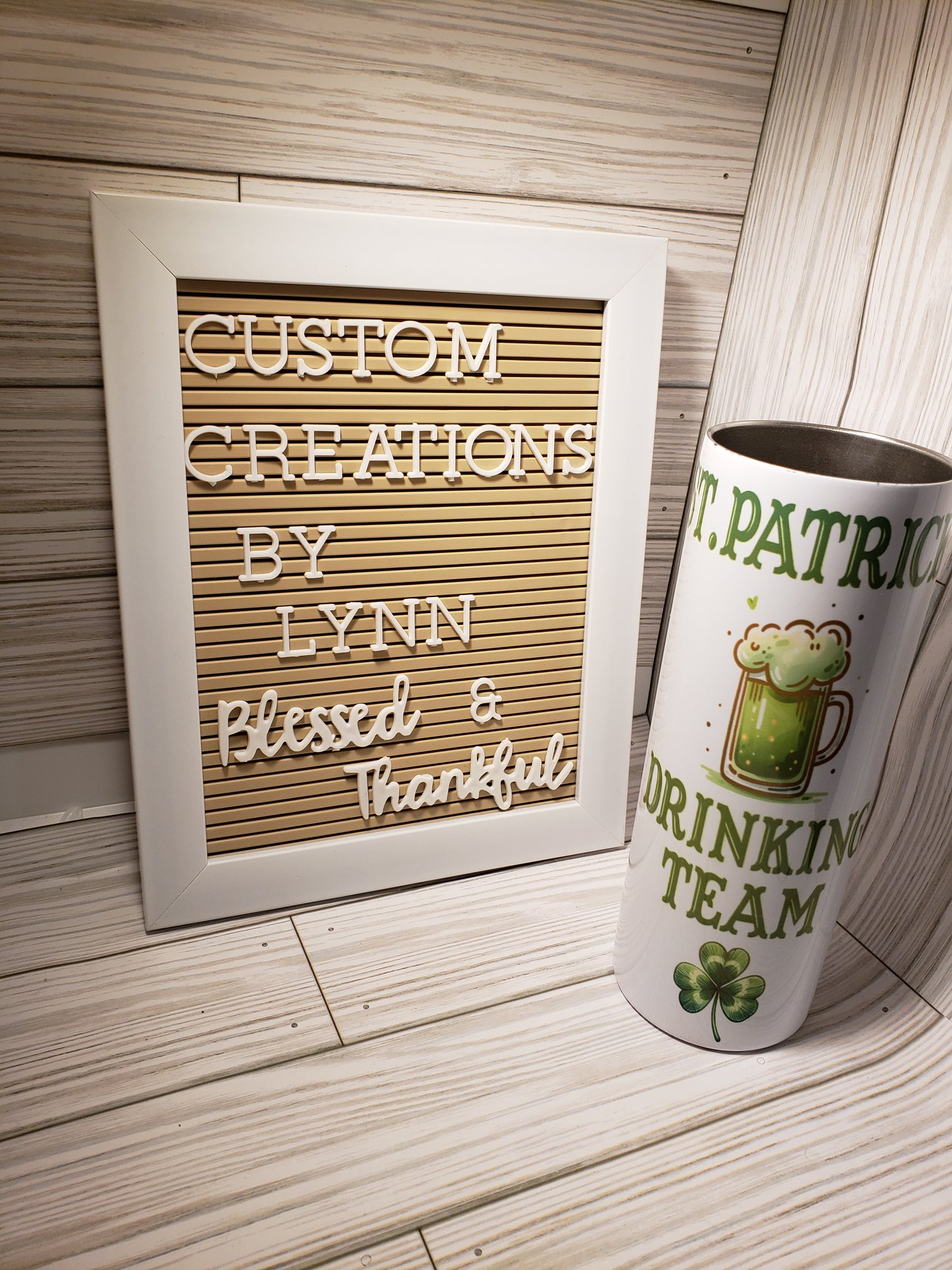 St Patrick's day tumblers