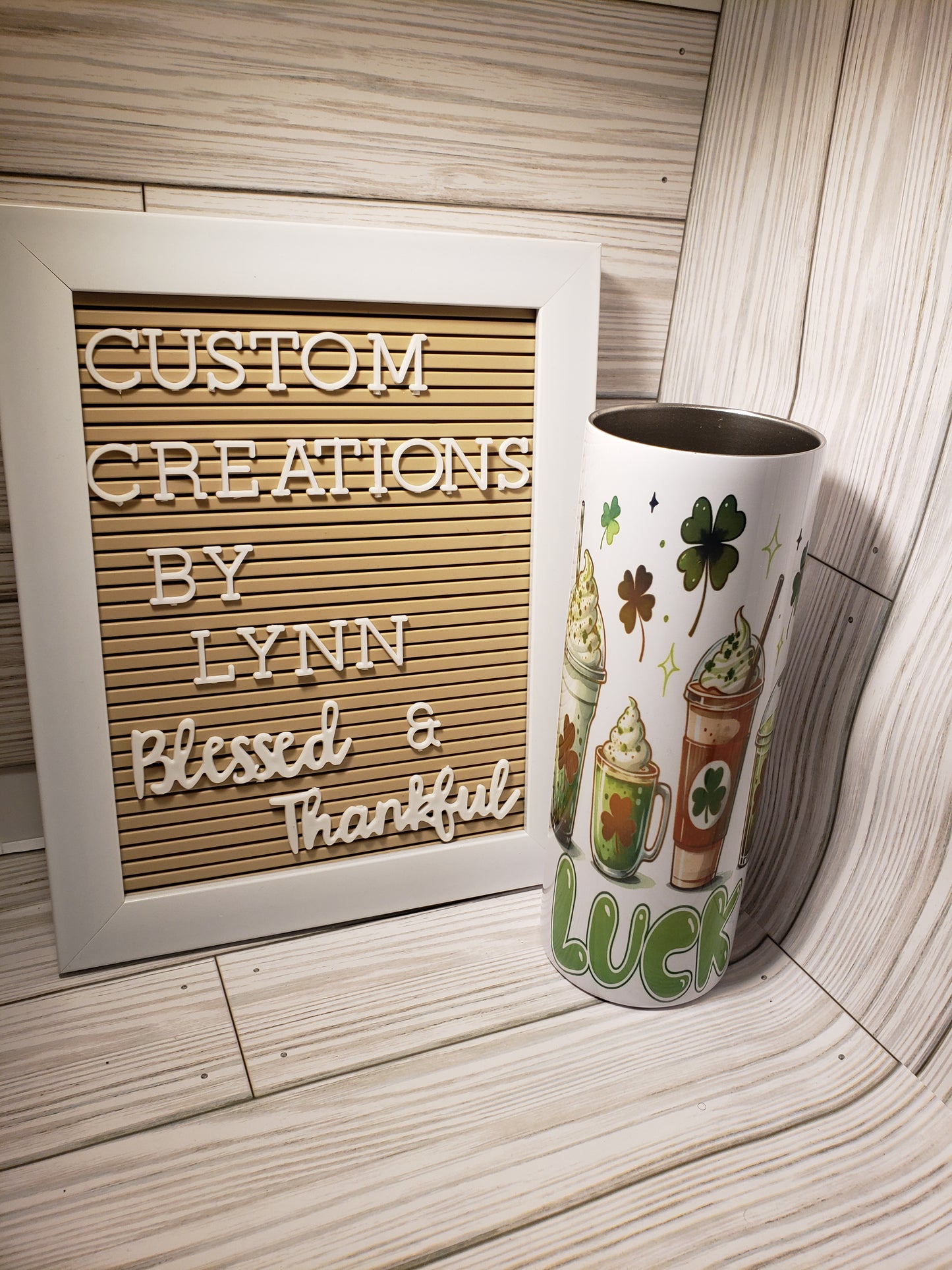 St Patrick's day tumblers