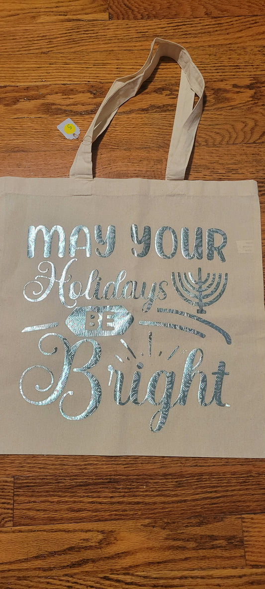Hanukkah tote bag